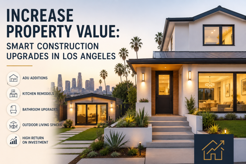 Increase Property Value Smart Construction Upgrades in Los Angeles