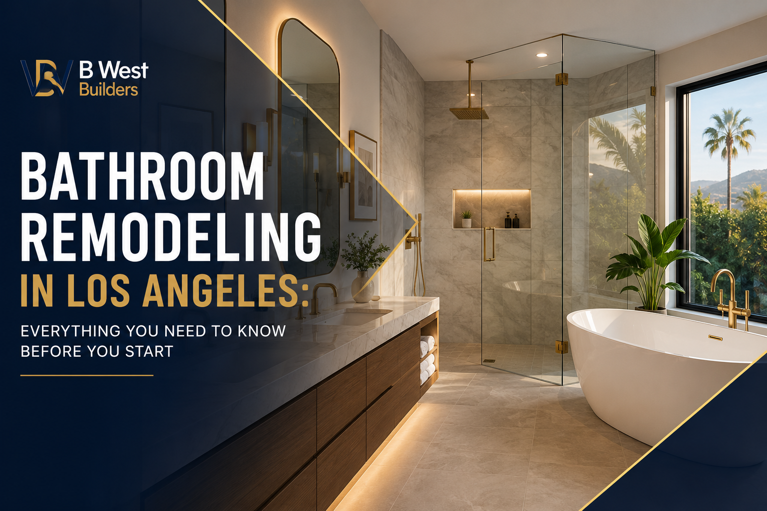 Bathroom Remodeling in Los Angeles: Everything You Need to Know Before You Start