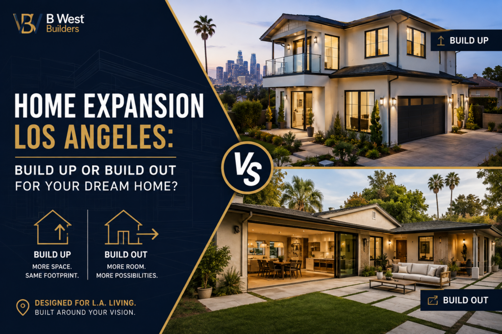Build Up vs Build Out in Los Angeles