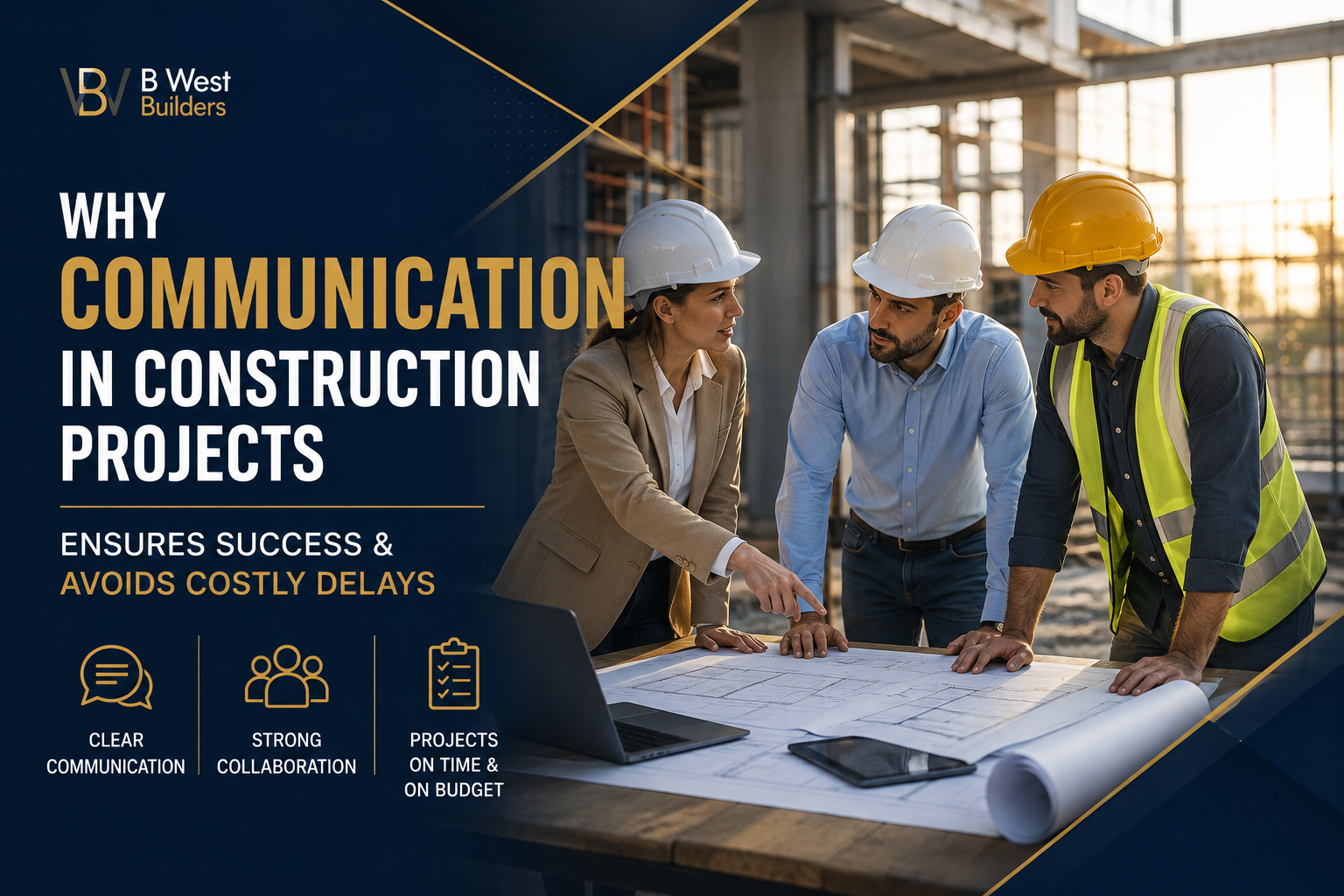 Construction Communication Drives Success - B West Builders